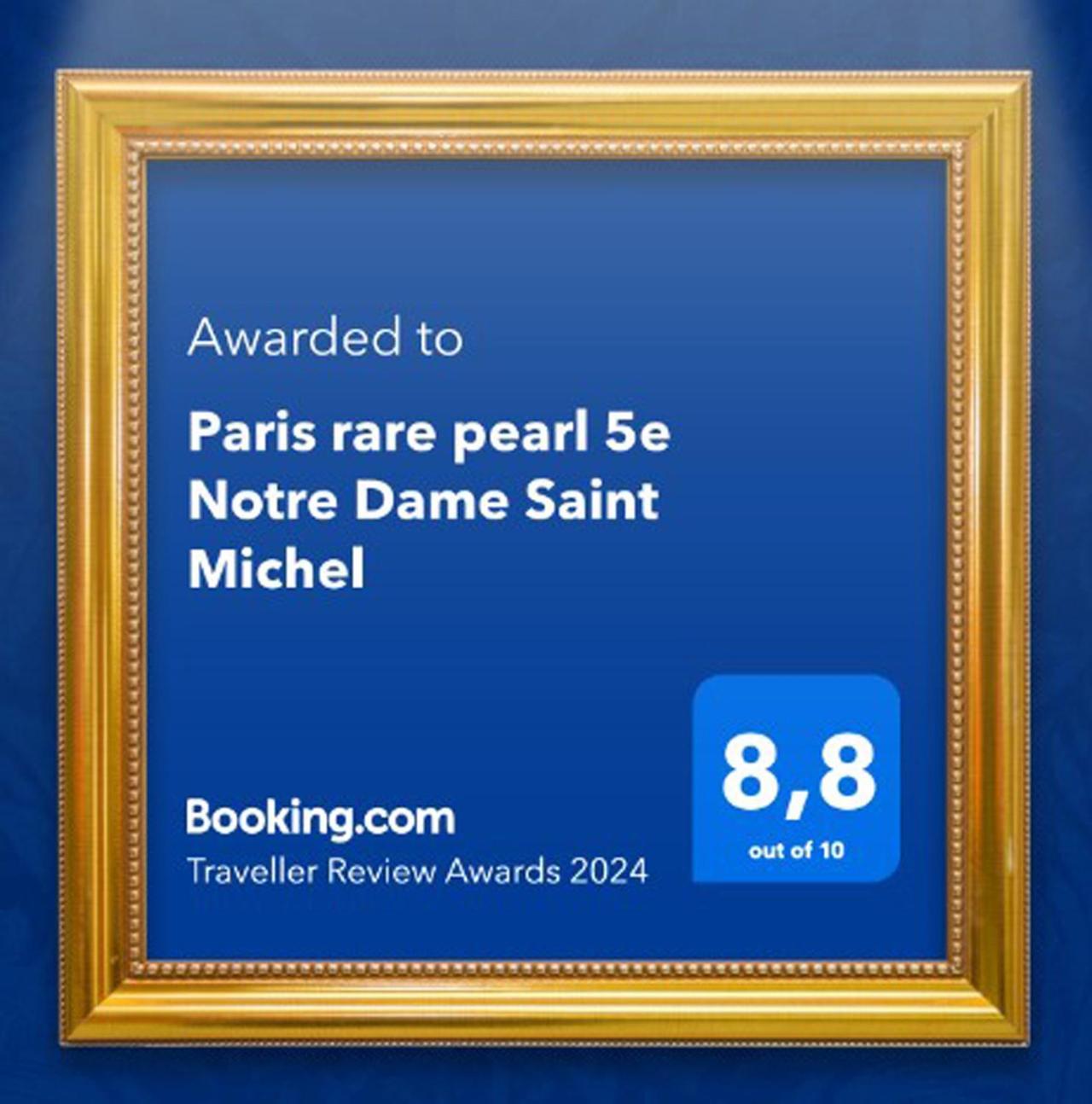 Paris Rare Pearl 5E Notre Dame Saint Michel Appartement Buitenkant foto
